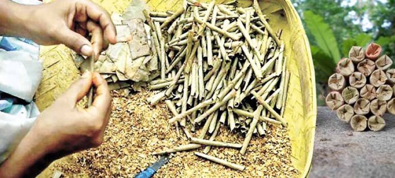 බීඩි මත බදු වැඩිකිරීමෙන් ලක්‍ෂ 5 කගේ රැකියා අනතුරේ