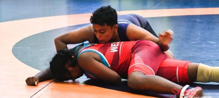 නාවික හමුදා ක්‍රීඩකයින් – ගුවන් හමුදා ක්‍රීඩිකාවන් පිට පිට මල්ලවපොර ශූරතා දිනති