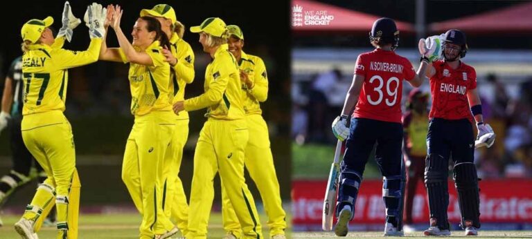 ඕස්ට්‍රේලියානු සහ එංගලන්ත කාන්තාවන්ට ජය