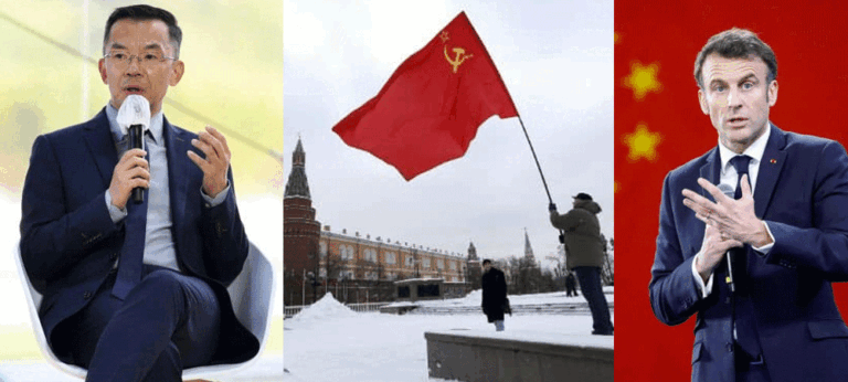 පැරීසියේ ඉන්න චීන තානාපති ලූ ෂේ ගිනි බෝලයක් පත්තු කරයි