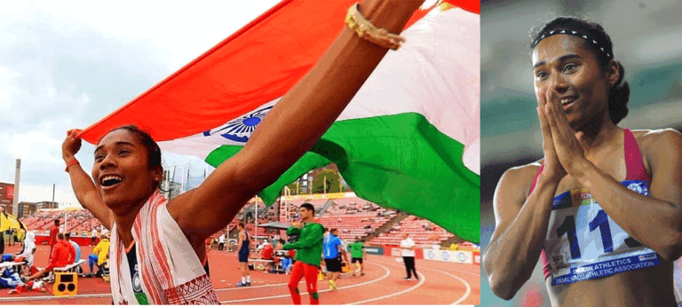 එදා මම Adidas කියල සපත්තු වල ඇඳල දිව්වා, අද ඒ Adidas සමාගම සපත්තු හදනව මගේ නම ගහල Hima Das!