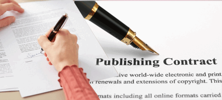 ප්‍රකාශක හා ලේඛක අතර ගිවිසුම නීත්‍යානුකූල වීමටනම්