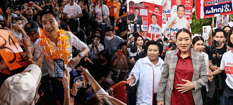 හඬක් ඇති සියම, මැතිවරණයෙන් පලමු හා දෙවන තැන වයස 42, 36 තරුණයන්ට