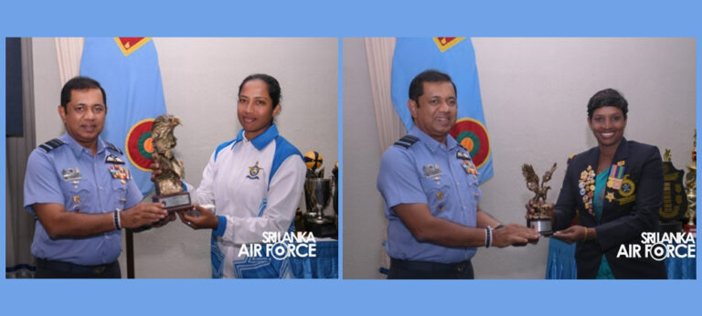 ගුවන් හමුදා ක‍්‍රීඩක ක‍්‍රීඩිකාවන් ඇගයීමට ලක්කරයි