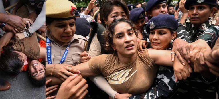 “අපි අපගේ ඔලිම්පික් පදක්කම් ගංගා නදියේ ගිල්වා දමන්නෙමු ‘‘-Vinesh Phoga