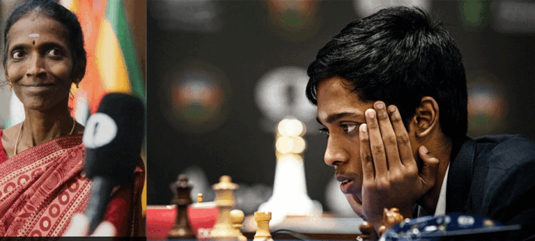 ‘අම්මෙක් ඉන්න එක කොච්චර හයියක්ද කියලා ප්‍රඥ්ඥානන්ද ඔප්පු කරලා පෙන්නලා තියෙනවා !’