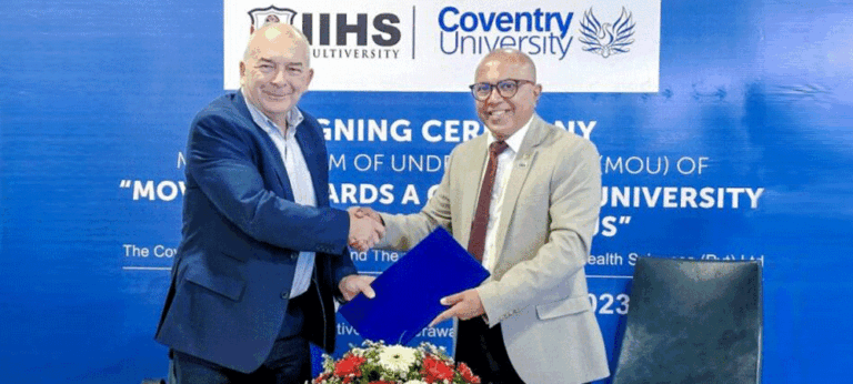 කොන්වෙන්ට්‍රි විශ්ව විද්‍යාලය සන්නාම ගත විශ්ව විද්‍යාලයක් ලෙස IIHS නම් කරයි