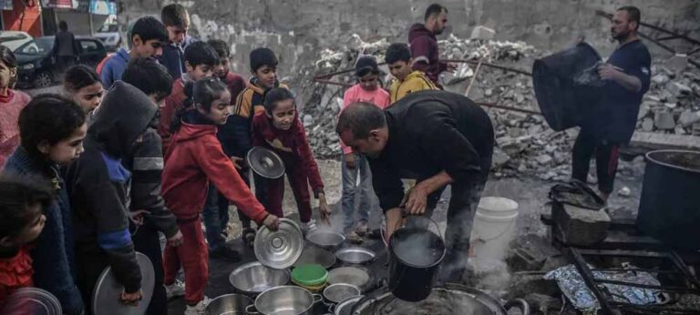 ගාසා ආශ්‍රිත ආහාර හිඟයක් හා රෝග පැතිර යාමක් – WHO