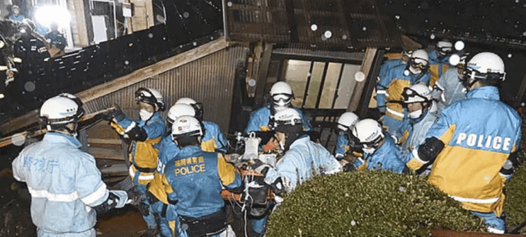 භූ චලනයෙන් දින පහකට පසු අවුරුදු අනූවකට වැඩි කාන්තාවක මුදාගැනේ