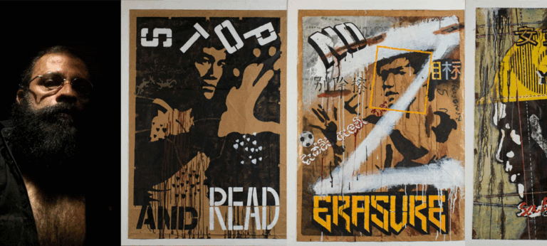 කලාගාරය තුළ Boney M සංගීතය ඇසීමට සලස්වමින් පැවති උපාලි ආනන්දගේ “කැළල” (SCAR) චිත්‍ර ප්‍රදර්ශනය