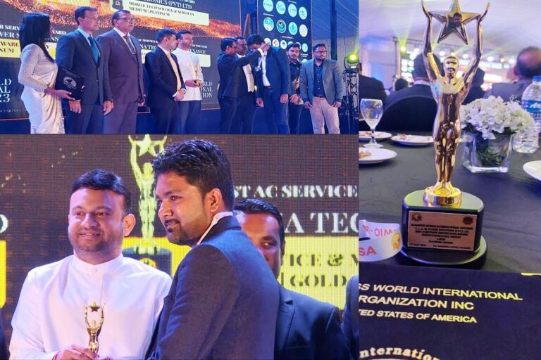 SLAM Power Solutions සමාගම විශිෂ්ටම පාරිභෝගික සේවා සපයන්නා ලෙස BWIO සම්මාන දිනයි !