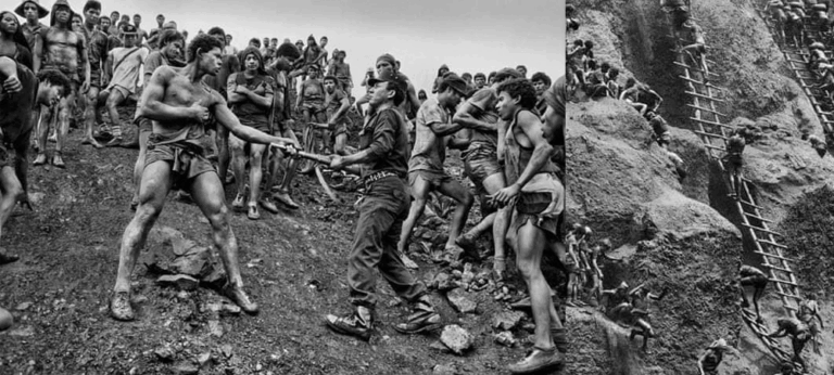 ඇමසන් ගංගාධාරයේ පිහිටි කුඩා රන් ගම්මානය ‘සියෙරා පෙලාඩේ’