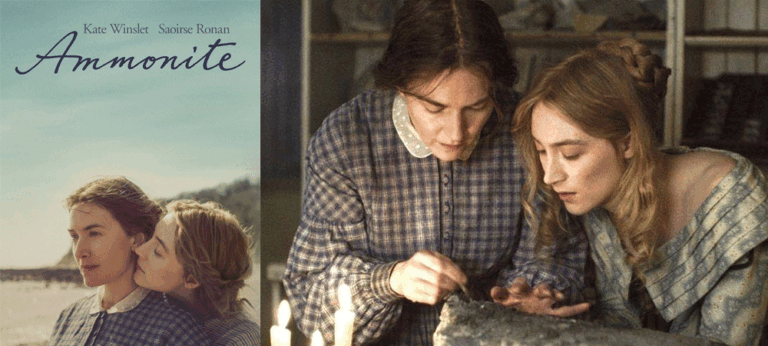 මිහිරි බැඳීම සමගින් ඉදිරියට ඇදෙන Ammonite (2020)