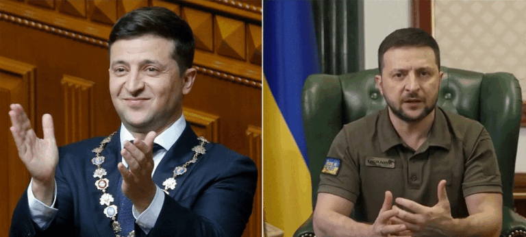 ප්‍රතිවිරෝධී නායකත්වයේ සංකේතය හෙවත් විළාසිතා කලාවේ සෙලෙන්ස්කිකරණය