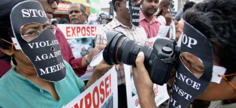 මාධ්‍යවේදීන්ට එල්ලකරන ප්‍රහාර පිළිබඳ නිදහස් මාධ්‍ය ව්‍යාපාරයෙන් පොලිස්පතිට ලිපියක් !