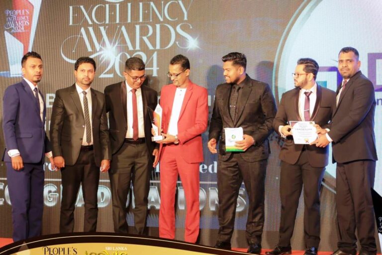 Dearo Investment සමාගම People’s Excellency සම්මාන හතරකින් පිදුම් ලබයි !