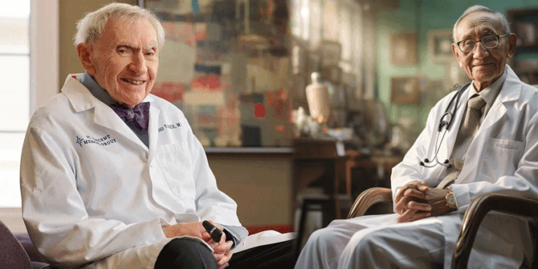 ලෝකයේ සක්‍රීය වෛද්‍ය සේවයේ ඉන්න වයස්ගතම වෛද්‍යවරයා Dr. Howard Tucker