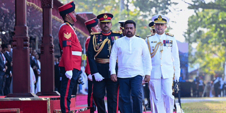 ජාතියක් අධිනිශ්චය නොවන නිදහසක් මෙවර සැමරුවා